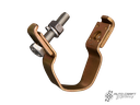 Spring clip, anti roll bar, left - Type 2, 65>67