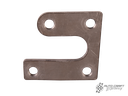 A-post door pillar bolt plate, left - Type 1