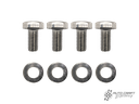 Fitting kit, bumper bracket, rear - Type 2, 68>71