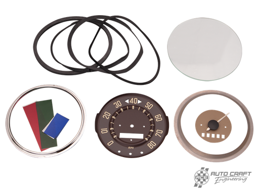 [211-957-004] Speedometer restoration kit - Type 2, 61>62