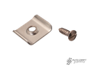 Clamp plate, rear seat retaining strap - Type 1, >79