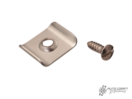 [111-885-589] Clamp plate, rear seat retaining strap - Type 1, >79