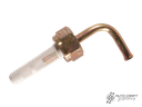 Outlet pipe, fuel tank with filter - Various aircooled