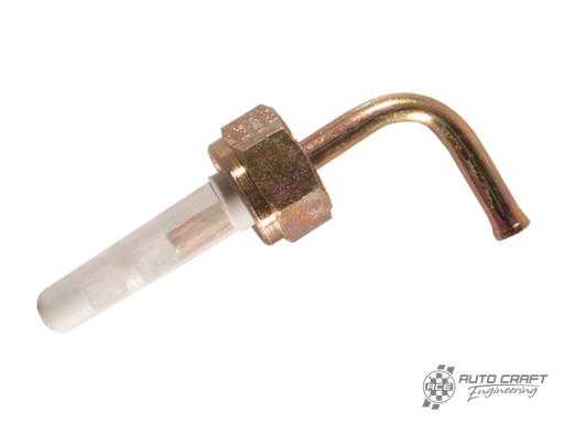 [113-298-221/AF] Outlet pipe, fuel tank with filter - Various aircooled
