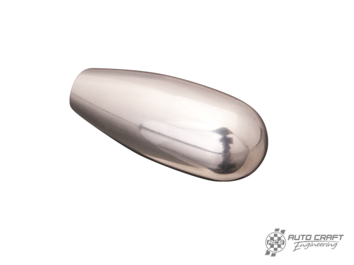 [113-953-541/AL] Indicator stalk knob, polished aluminium - Type 1, 52>59 & Type 2, 55>65