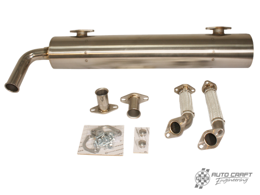 [155-205-052/00] Vintage speed, stainless steel sports exhaust - Type 3