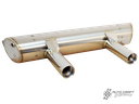 Vintage speed, stainless steel superflow exhaust - Type 1, 50>77