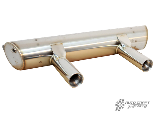 [155-203-435/00] Vintage speed, stainless steel superflow exhaust - Type 1, 50>77