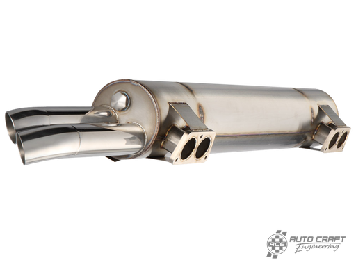 [155-208-035/SF] Vintage speed, stainless steel superflow exhaust, Type 4 engine - Type 2, 72>79