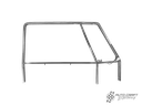 Cab door top frame, right - Type 2, >67