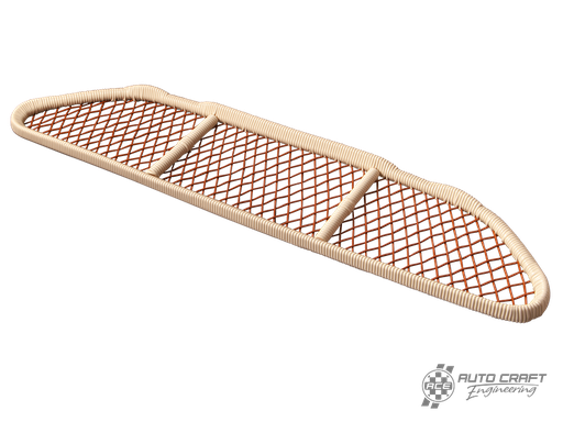 [111-857-111/V] Vinyl bambus style parcel shelf - Type 1