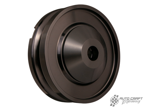 [111-903-112/B] Billet alternator/dynamo pulley, anodised