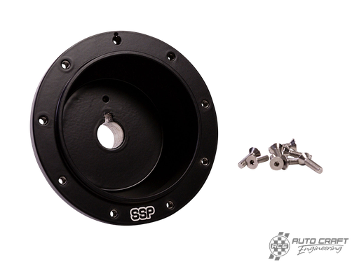 [111-400-054] Steering wheel boss kit, black, aluminium, 9x102 - Type 2, 50>67