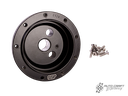 Steering wheel boss kit, black, aluminium, 9x102 - Type 2, 68>74