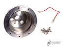Steering wheel boss kit, polished aluminium, 9x102 - Type 1, 60>74