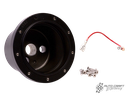 Steering wheel boss kit, black, aluminium, 9x102 - Type 1 & 14, 60>74