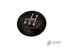 Gearstick knob, black with shift pattern, 10mm - Type 1, 51>60 & Type 2 50>67