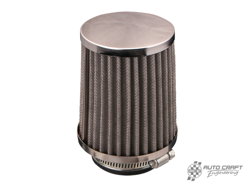 [111-129-900] Cone air filter, chrome - Various aircooled
