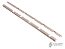 Catch strip, steel, pair - Type 2, 55>67