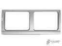 Side window panel outer, short, left, two window - Type 2, 55>67