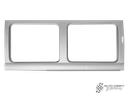 Side window panel outer, short, right, two window - Type 2, 55>67