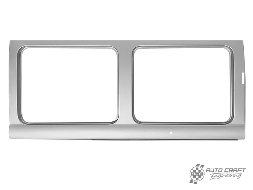 [241-809-176/A/G/SWT] Side window panel outer, short, right, two window - Type 2, 55>67