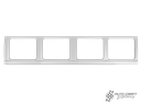 Side window panel outer, long, left, four windows - Type 2, 55>67