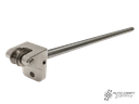 Accelerator cable tube, with bearing, non-polished - Various aircooled