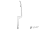 D post, inner, right (full height) - Type 2, 63>67