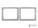 Side window panel inner, right, two window - Type 2, 55>67