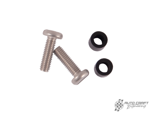 [111-998-198] Headlamp screw and spacer, black, pair - Type 1 & 2 >67