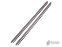 Divider bar, stainless steel, polished (pair) - Type 2, 55>67