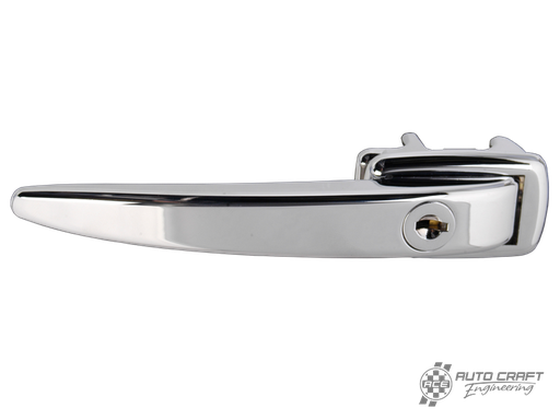 [211-837-205/B] Chrome, Ice Pick door handle, locking - Type 1, >55 & Type 2, >60